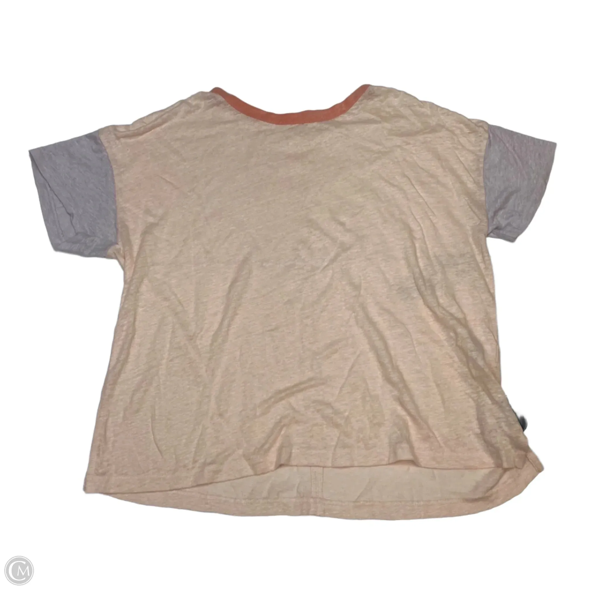 Top Short Sleeve Designer By Rag And Bone In Pink, Size: S Chic Outfit