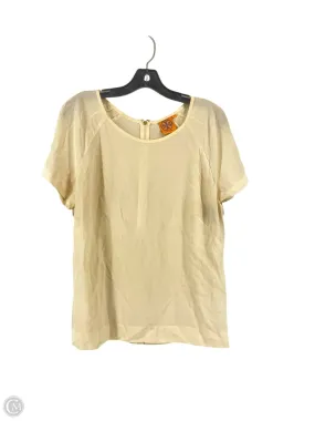 Cozy Comfort Top Short Sleeve Designer By Tory Burch  Size: 12