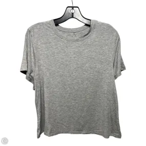 Top Short Sleeve Designer By Ugg In Grey, Size: 1x Sport Wear Sophisticated Casual
