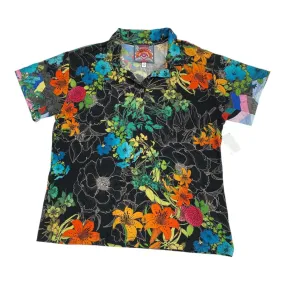 Cozy Wear Top Ss Designer By Johnny Was In Floral Print, Size:S