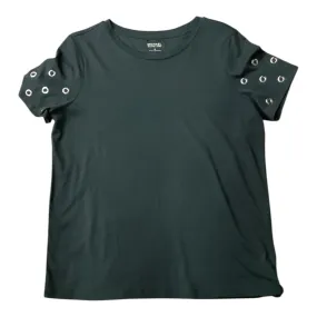 Top Ss Designer By Michael Kors In Green, Size:M Cozy Performance Basic Layer