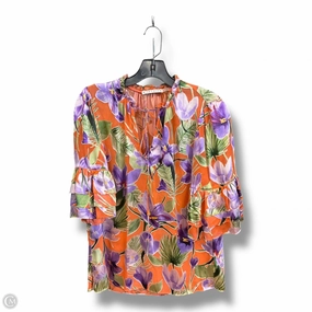 Multi Panel Cut MinimalistAesthetic Top 3/4 Sleeve Designer By Alice   Olivia In Multi-colored, Size: Sp