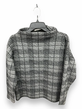 Thermal Regulation Fabric Active Design Top Long Sleeve By Clothes Mentor In Plaid Pattern, Size: Xs