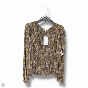 Top Long Sleeve By Dr2 In Floral Print, Size: Xl Sleeveless Tee