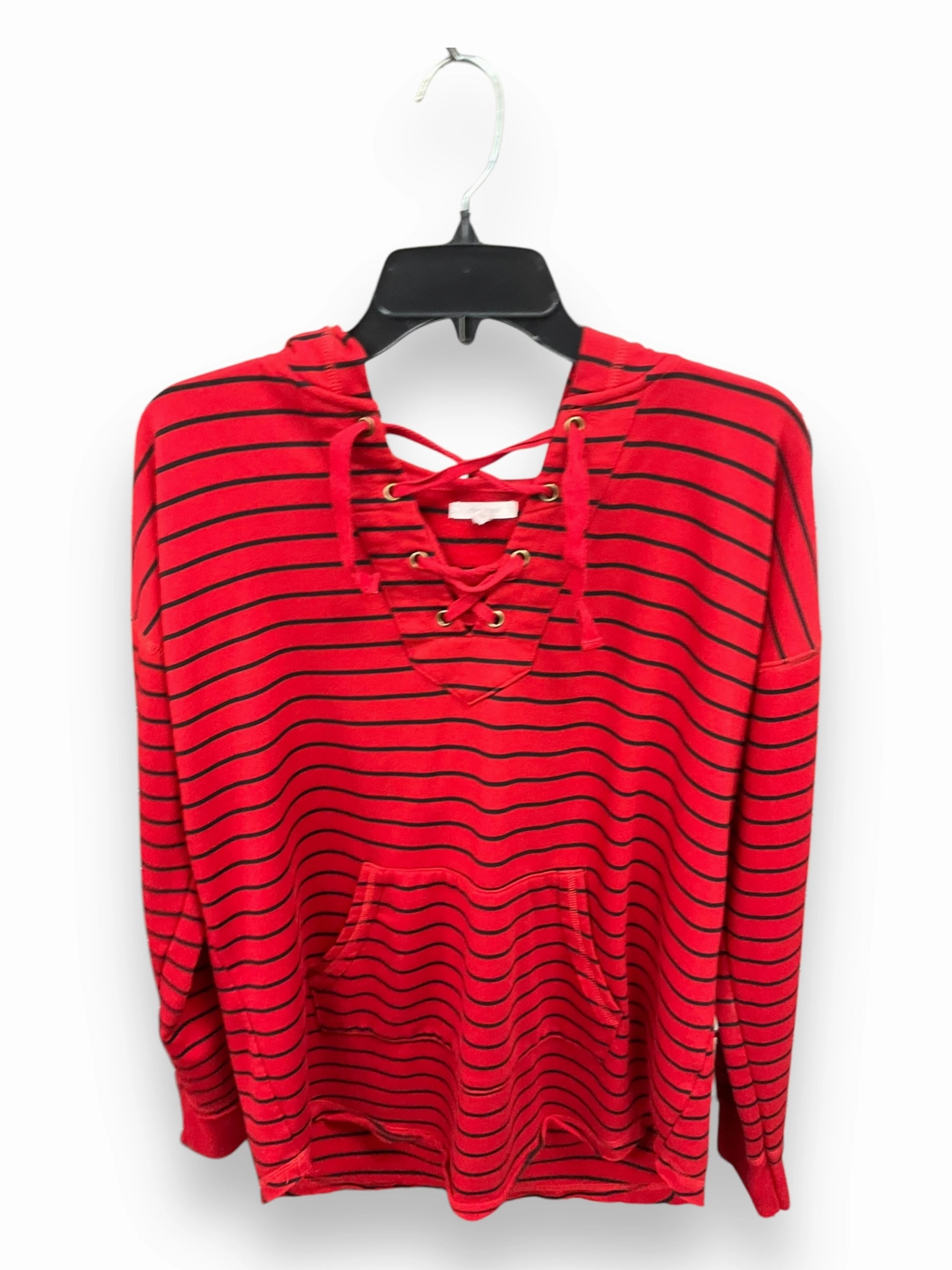 Top Long Sleeve By Maurices In Red, Size: L Low Impact Manufacturing Hypoallergenic fabric