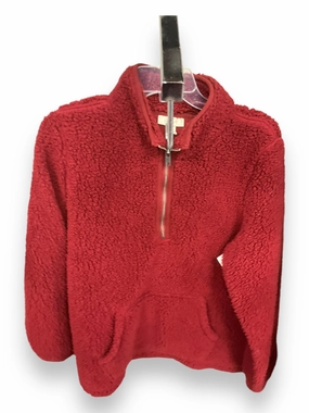 ElasticEdgeBinding Odor Resistant Coating Top Long Sleeve By Style And Company In Red, Size: L