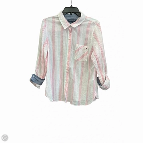 Top Long Sleeve By Tommy Hilfiger In Pink, Size: L Double Faced Jersey Knit Flexible Design