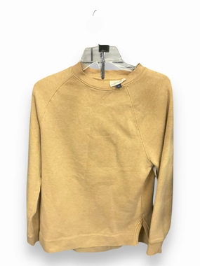 Quick Dry Tech Multi Pocket Functional Design Top Long Sleeve By Universal Thread In Tan, Size: S