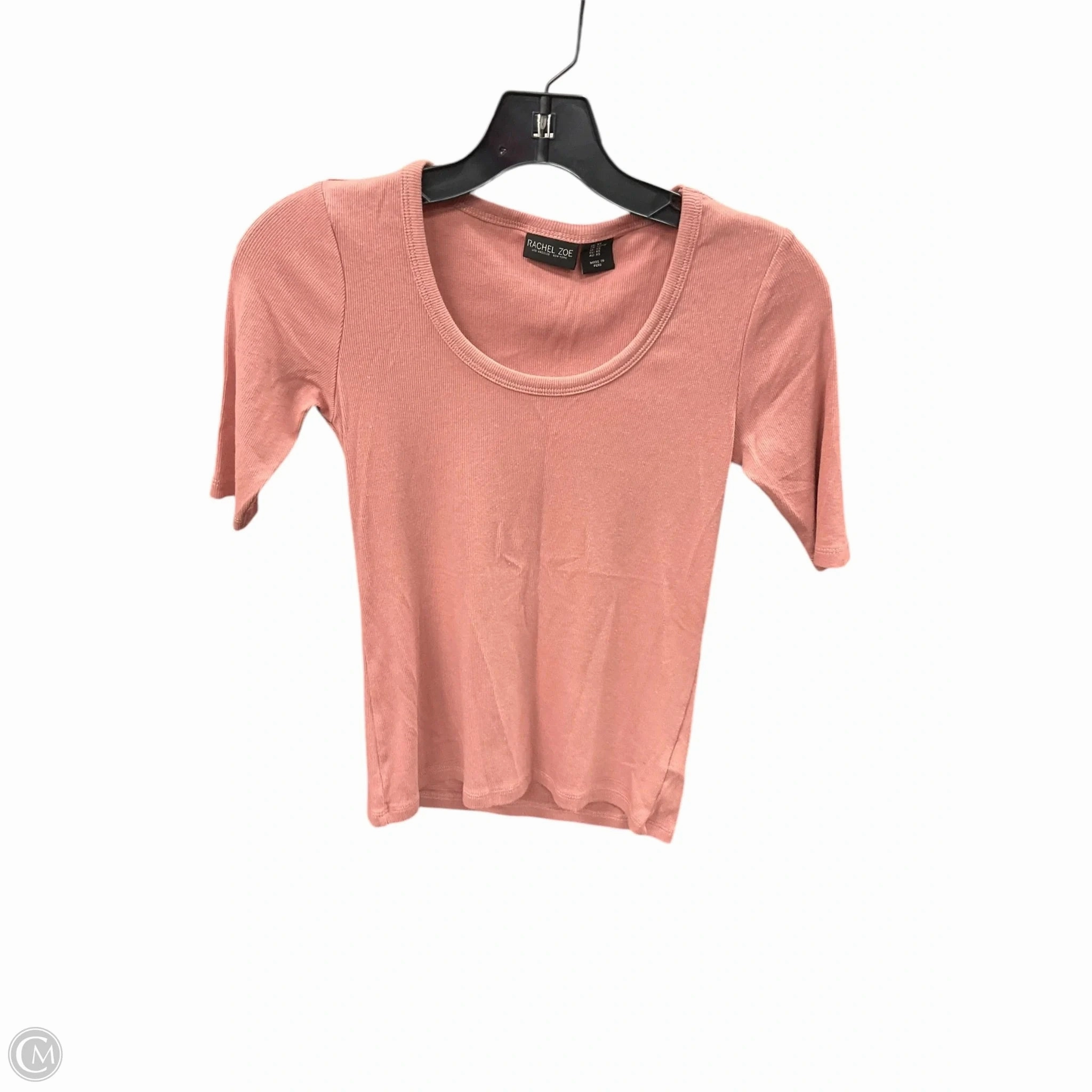 ZonalVentilation Top Short Sleeve Basic By Rachel Zoe In Pink, Size: Xs