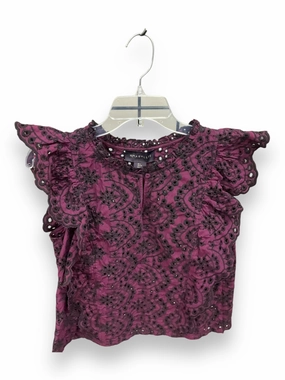 Top Sleeveless By Amaryllis In Multi-colored, Size: L Knit Fabric Technology