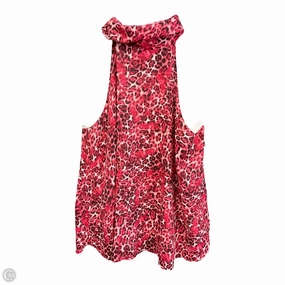Top Sleeveless By Ashley Stewart In Black & Pink, Size: 2x Ergonomic Pattern Design
