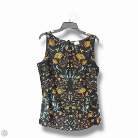 BreathableMeshPanel OrganicCottonBlend Top Sleeveless By Cabi In Multi-colored, Size: L