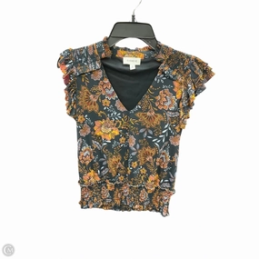 ThermalRegulating Top Sleeveless By Evereve In Floral Print, Size: Xs