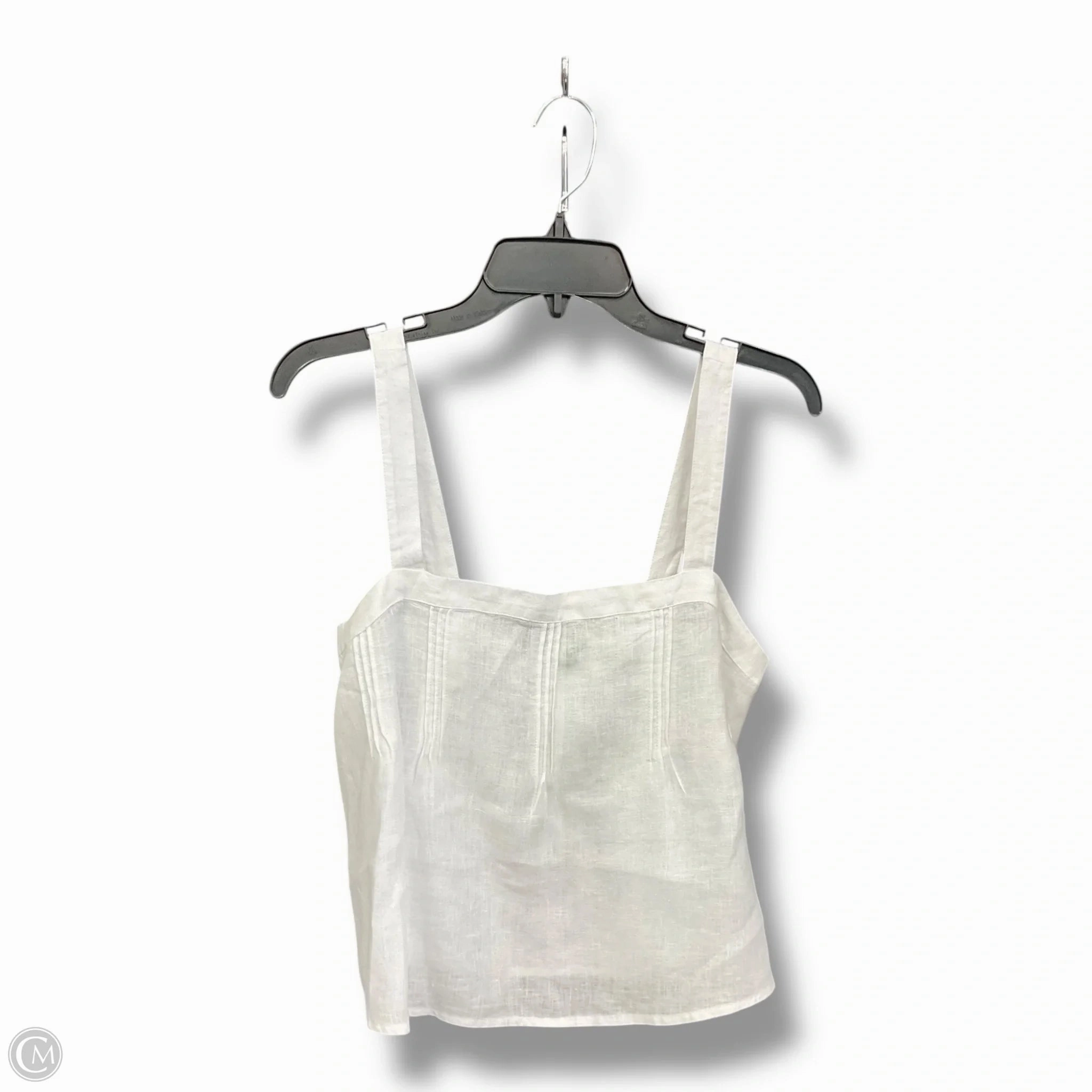ButtonlessClosure Top Sleeveless By J. Crew In White, Size: S