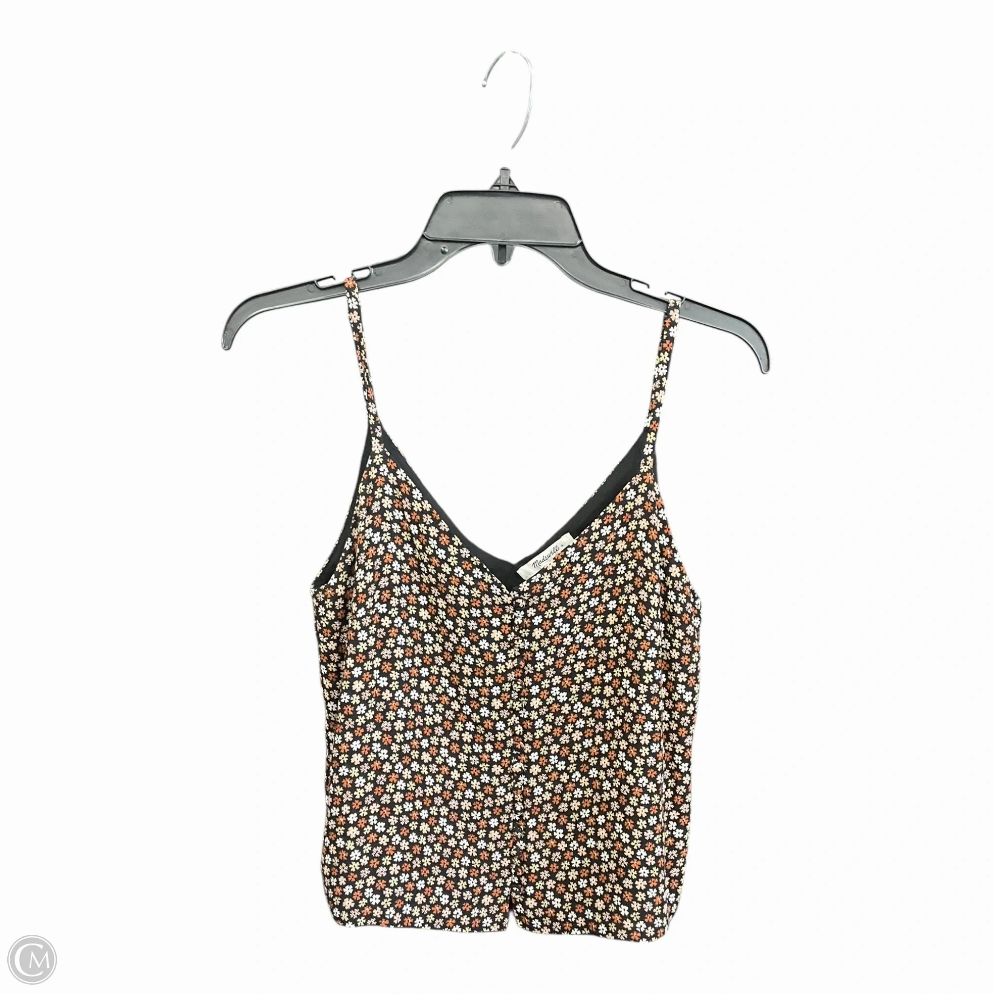 Modular Layering System Top Sleeveless By Madewell In Floral Print, Size: Xs