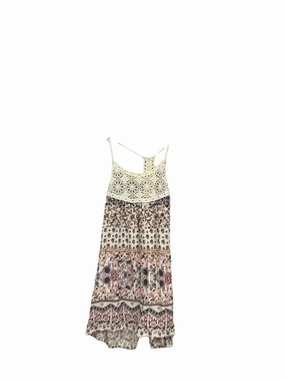 Roll Up Sleeve System Top Sleeveless By Maurices In Floral Print, Size: Xs