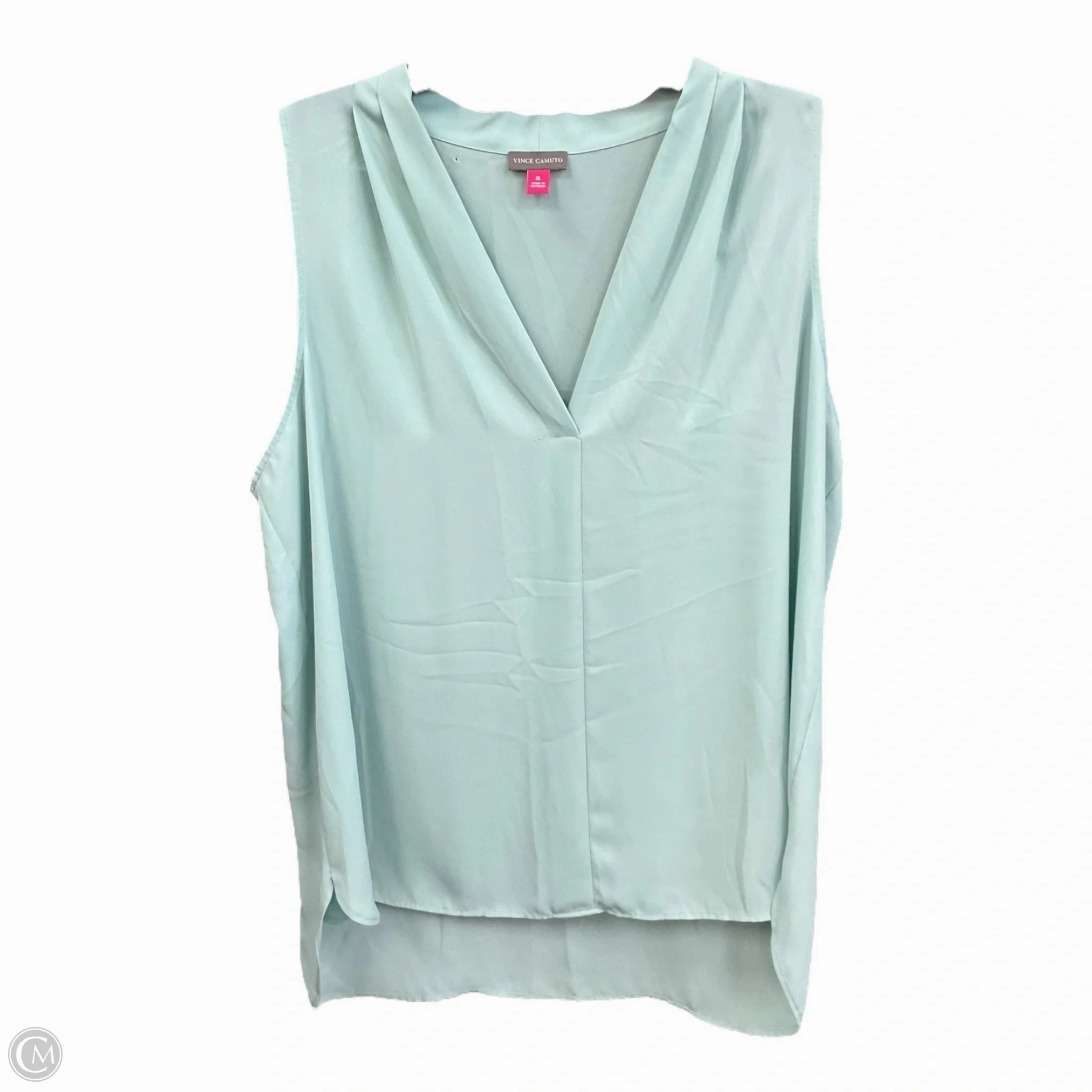 Top Sleeveless By Vince Camuto In Aqua, Size: Xl QuickDry Technology