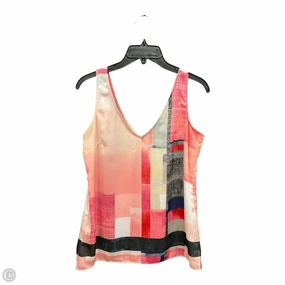 CollapsibleFrame ZeroWasteProduction Top Sleeveless By White House Black Market In Multi-colored, Size: S