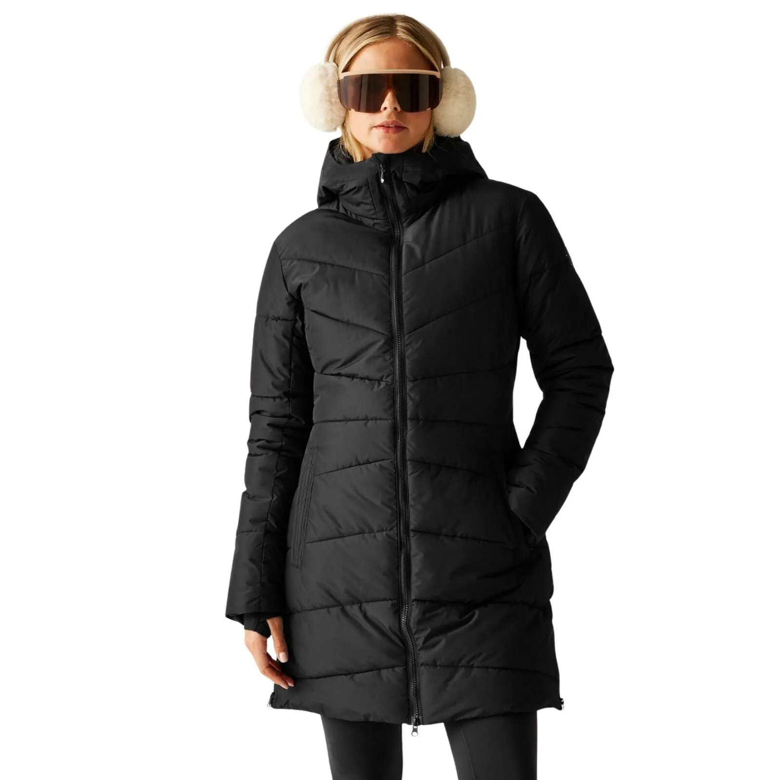 Outdoor Trip Adjustable Fit Design Dare 2b Womens Striking V Slim Fit Waterproof Ski Jacket