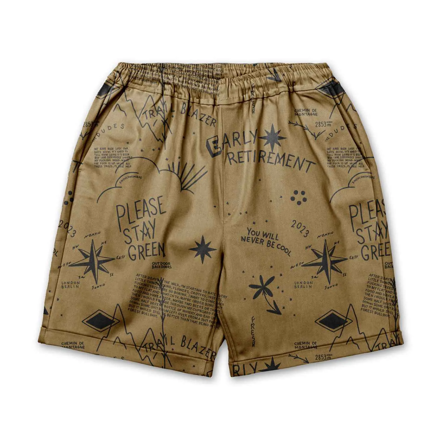 Trail Blazer Multi Pocket Design Minimal Stretch