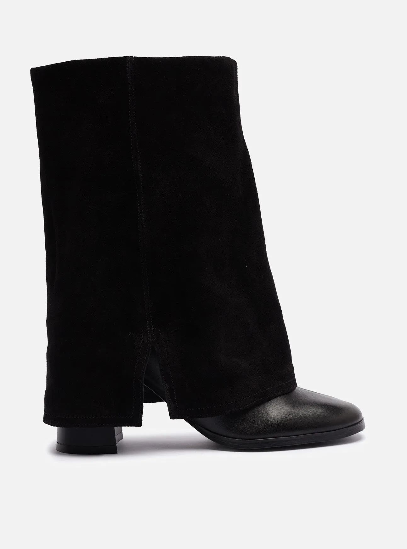 Harper Mid Block Leather Boot Snow Ready High-Quality Footwear