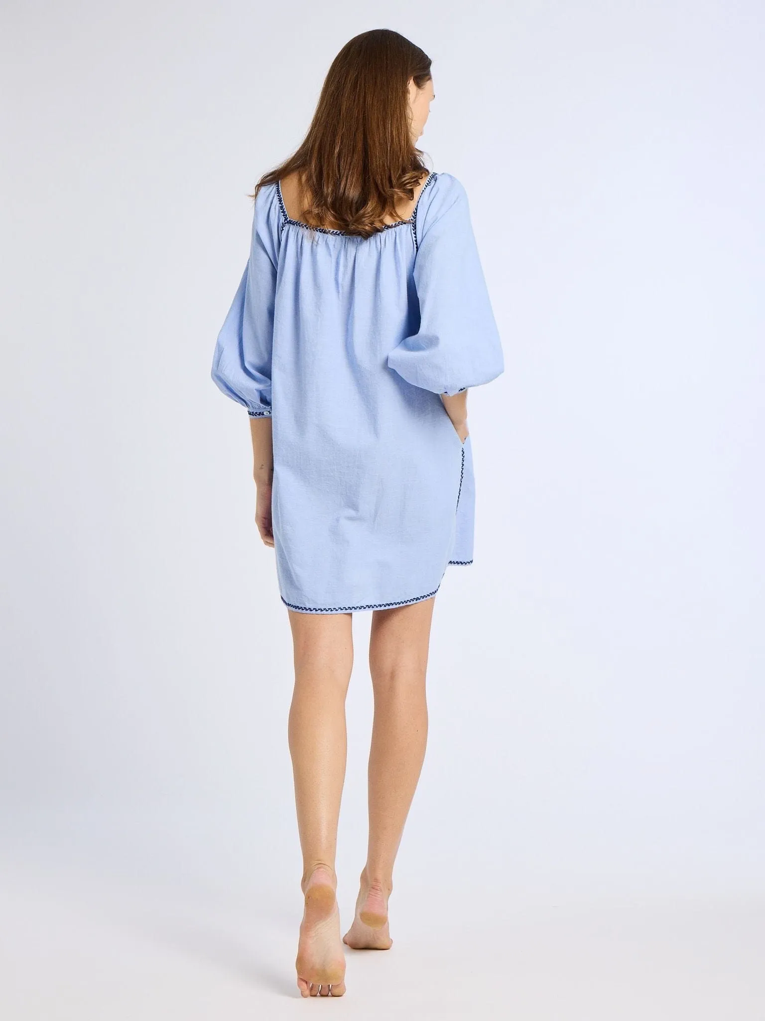 Alma Dress in Ciel Cute Glow
