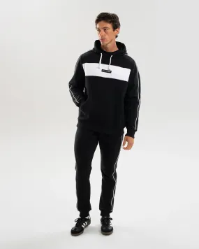 Comfy chic Relaxed Movement Newcastle United Men's Black Colour Block Hoodie