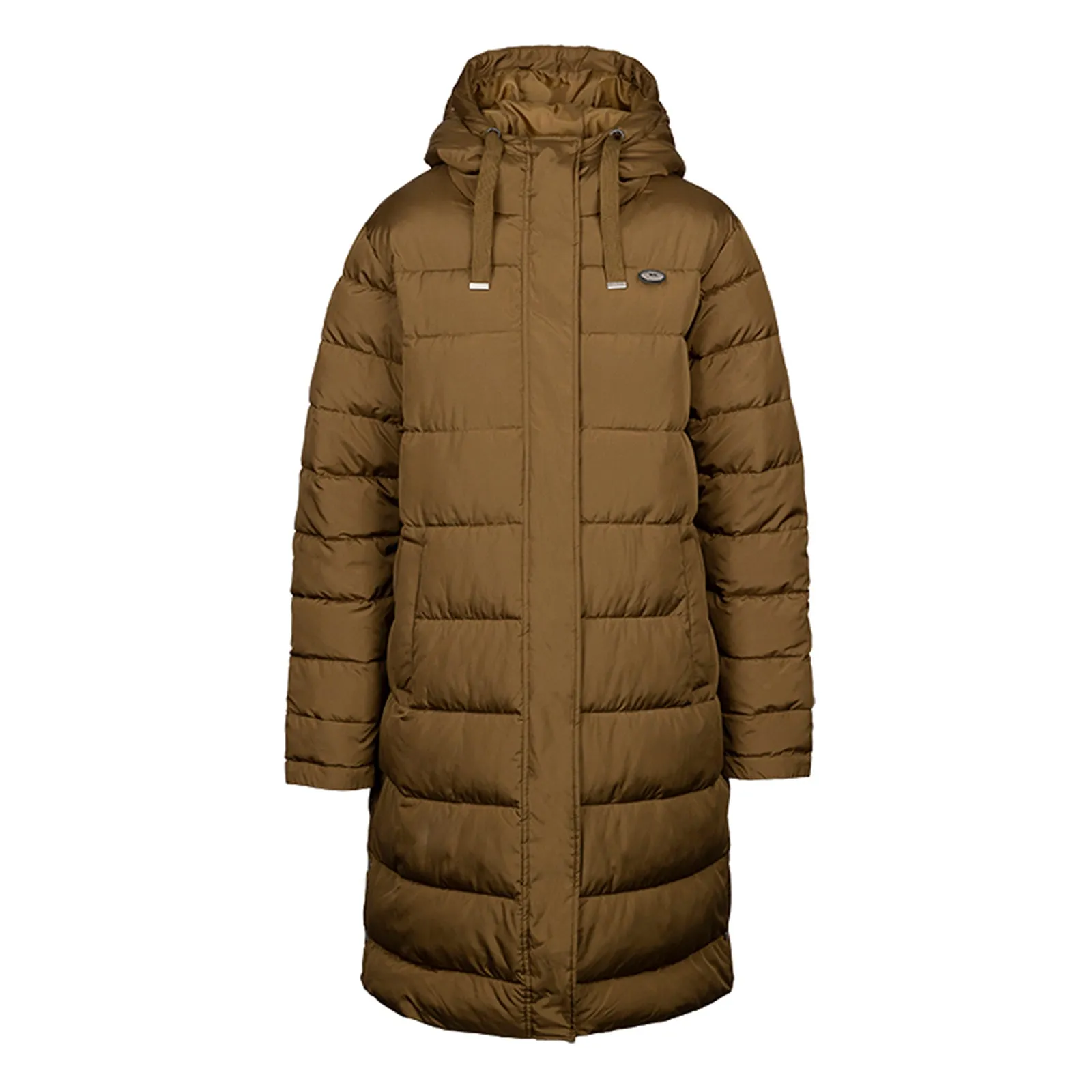 Trespass Womens Leyla Long Length Padded Jacket Convertible Sleeves