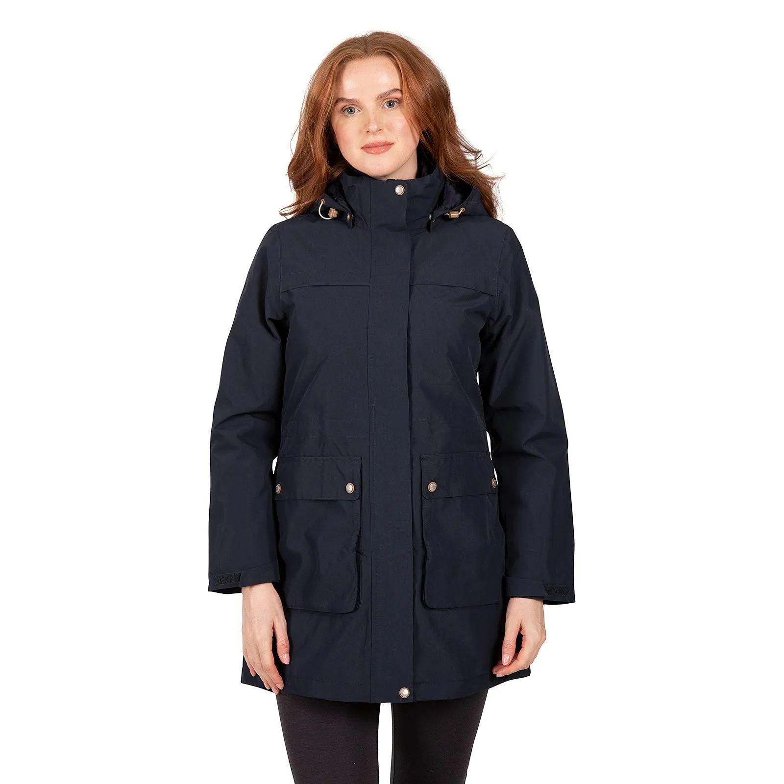 Eco Nice Easy Care Fabric Trespass Womens Lyrics Longer Length Quilted Jacket