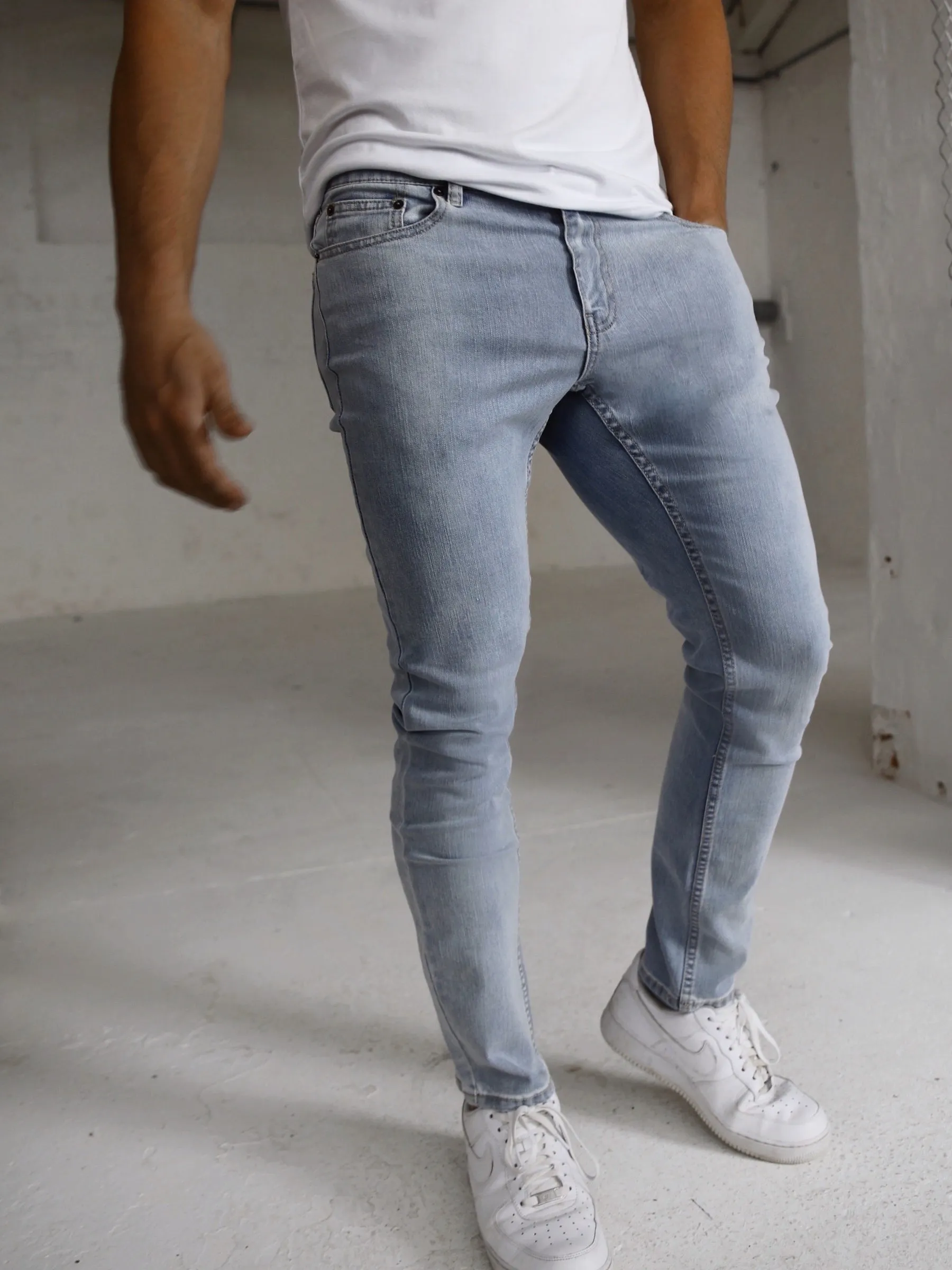 Vol. 9 Slim Jeans - Light Blue Festival Outfit Professional Wear