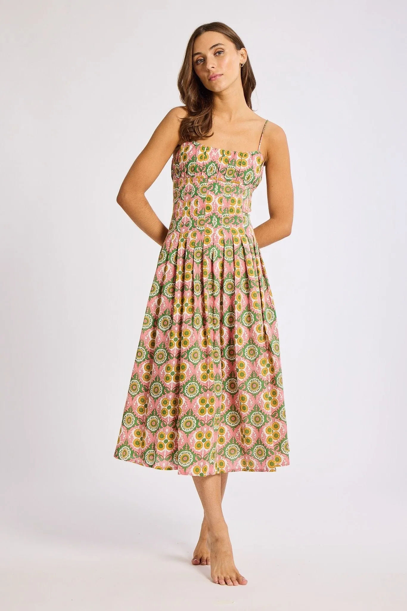 Tully Dress in Yucatan Casual Style Wear