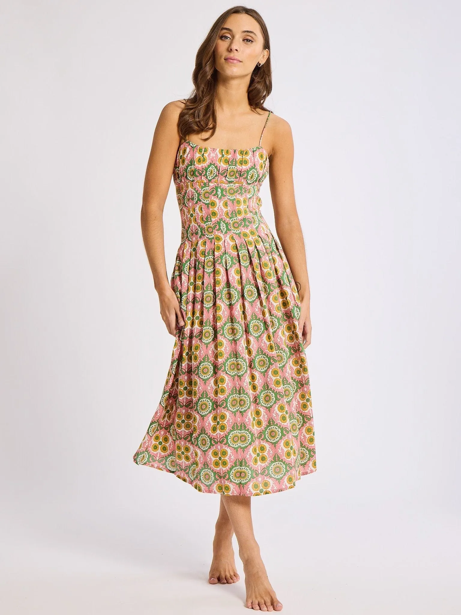 Soft cotton dress Tully Dress in Yucatan