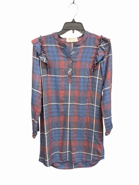 Tunic Long Sleeve By Anthropologie  Size: Xs Layered Collar System Cold Weather