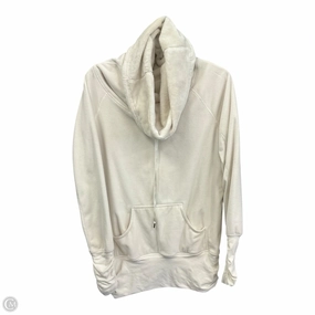 Tunic Long Sleeve By Lululemon In Cream, Size: M Brushed Microfiber Surface UV protection coating