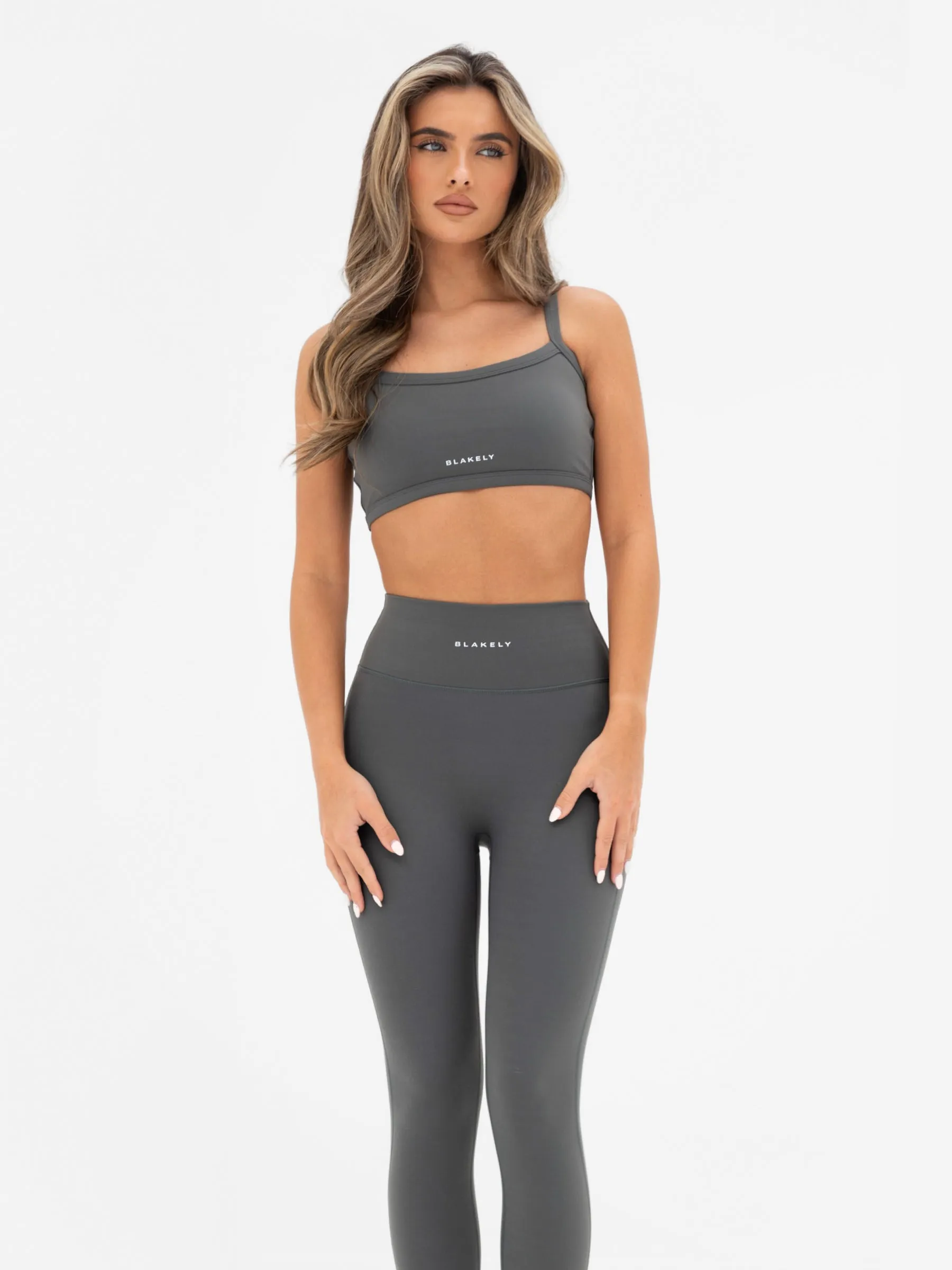 Extra Soft Summer Wear Ultimate Active Leggings - Khaki Grey