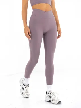 All-Purpose Comfort Ultimate Crossover Leggings - Grape