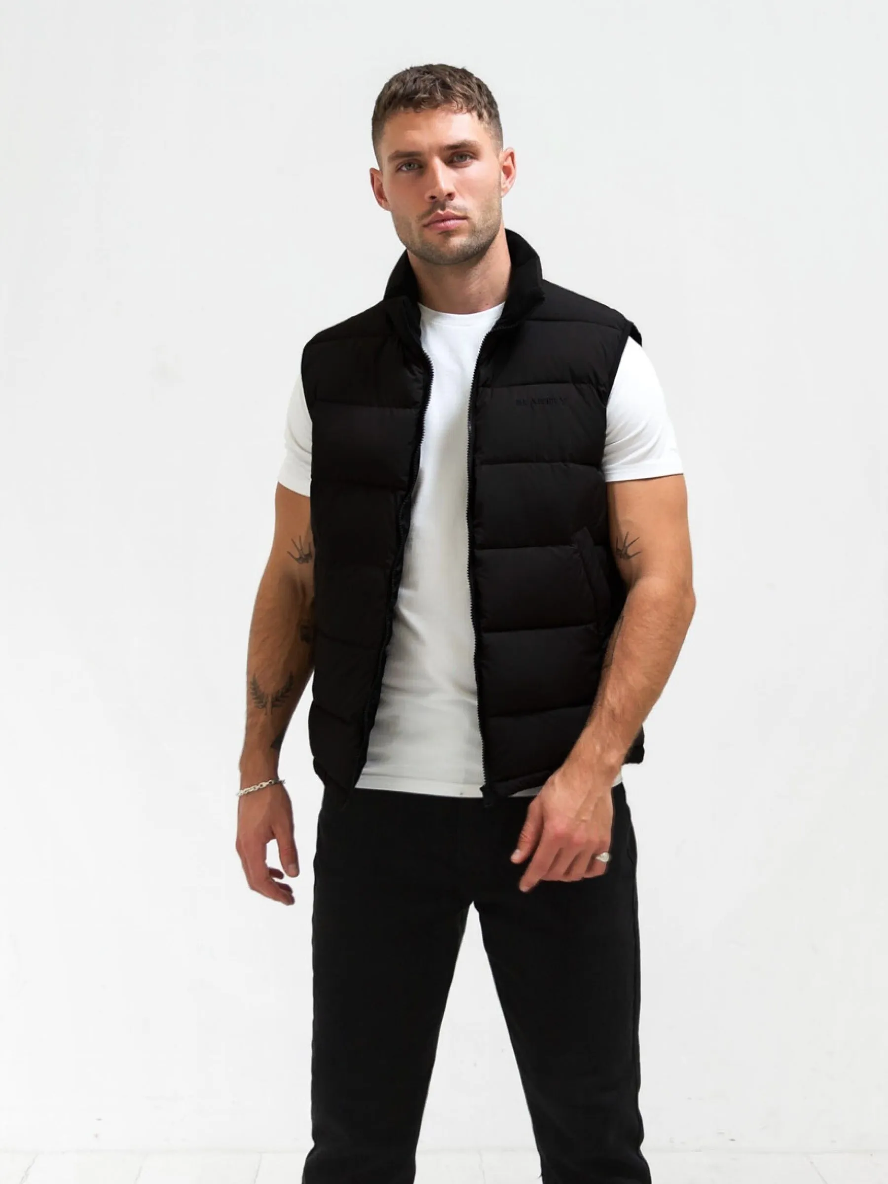 Hypoallergenic Interior Layer Active Daily Wear Ultimate Gilet - Black
