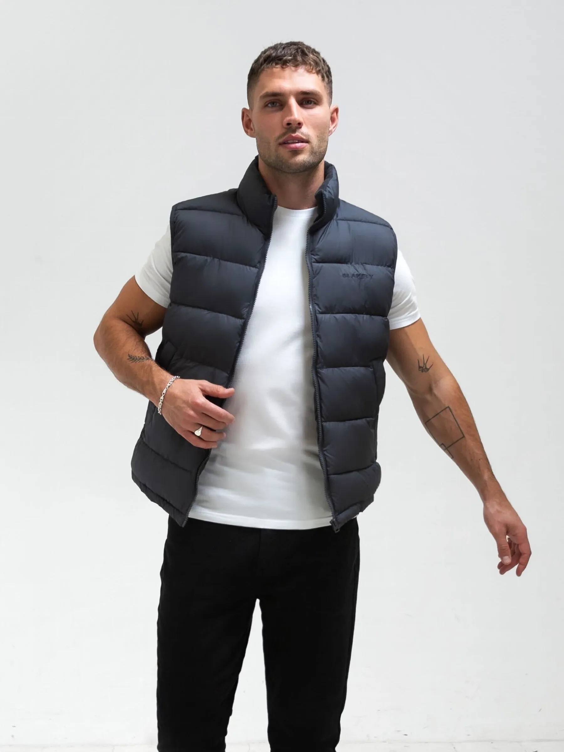 Ultimate Gilet - Dark Navy Flexible Layer System Rubberized Edging
