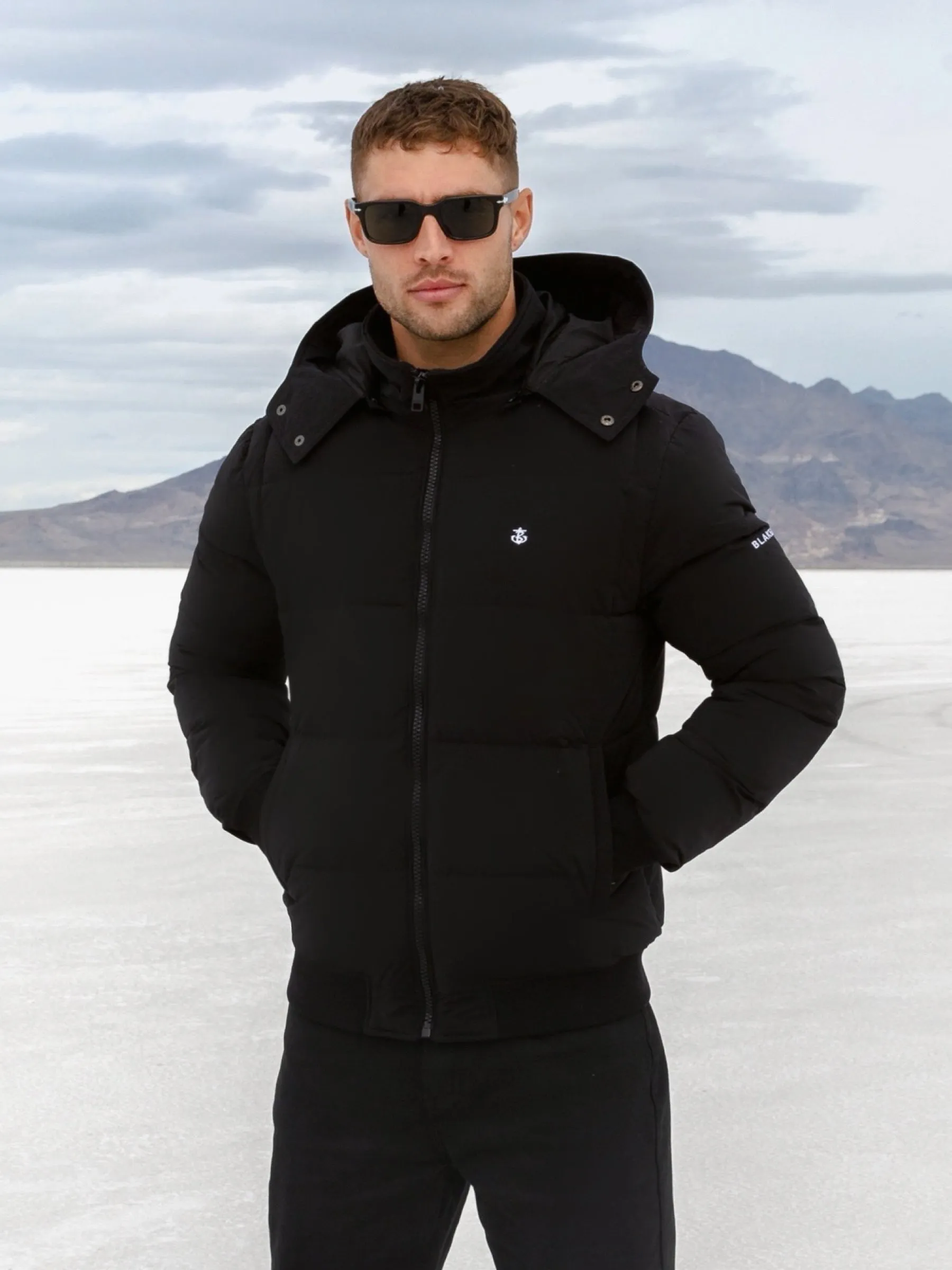 Smart Weather Style Ultimate Puffer Coat - Black