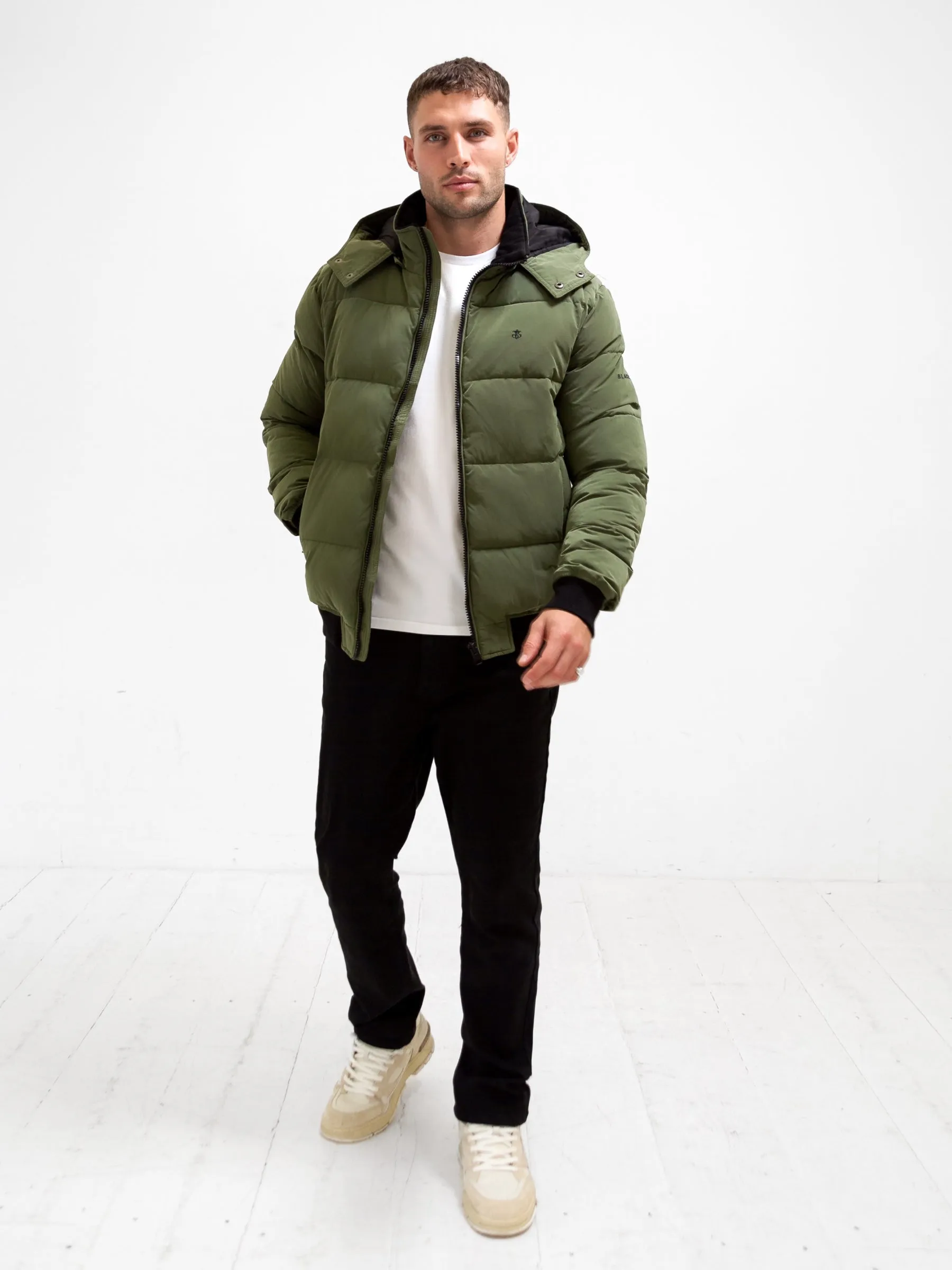 Sporty Chic Ultimate Puffer Coat - Green