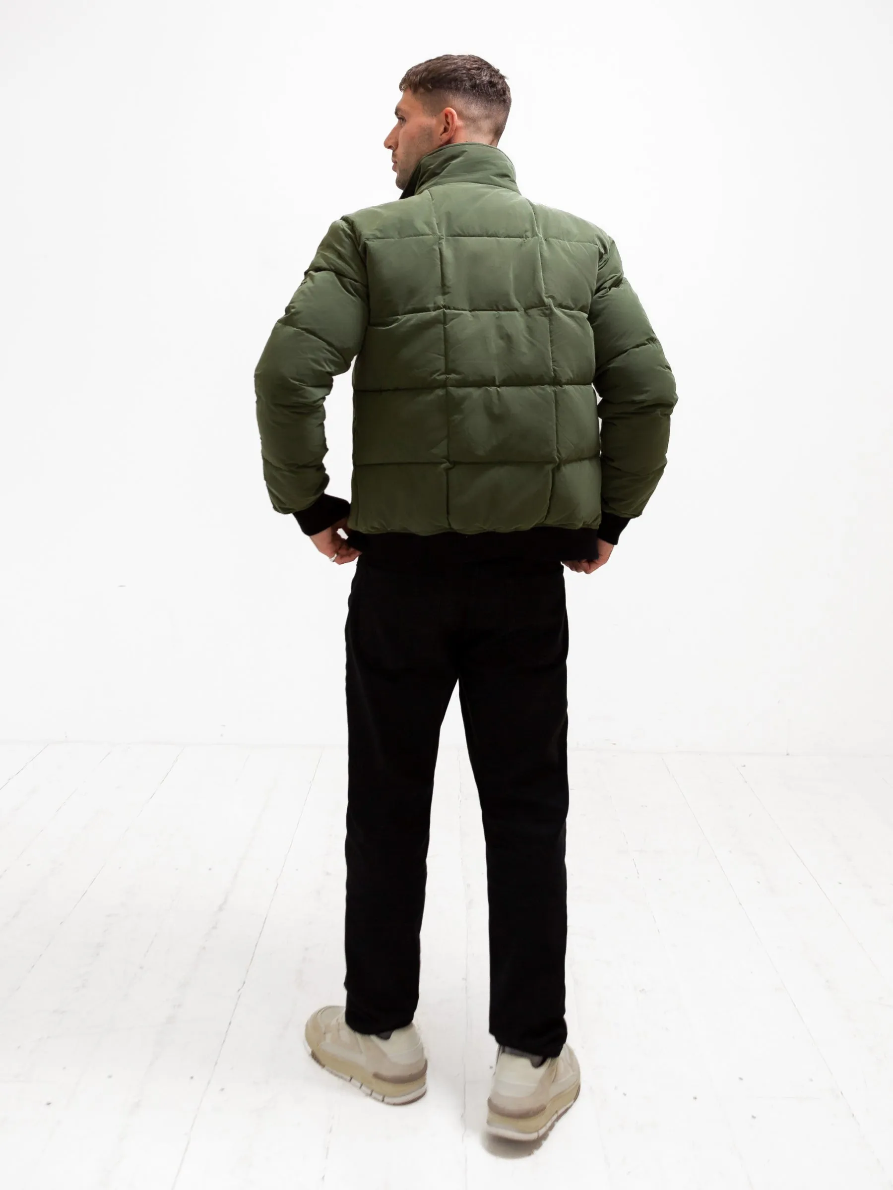 Ultimate Puffer Coat - Green All Day Fit