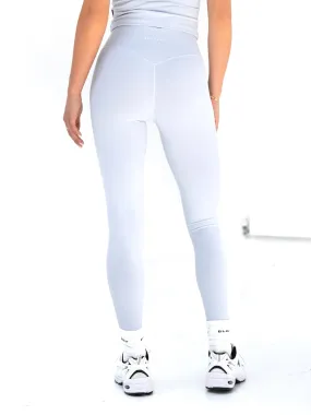 Ultimate Soft Lifestyle Leggings - Pale Blue wrinkle free