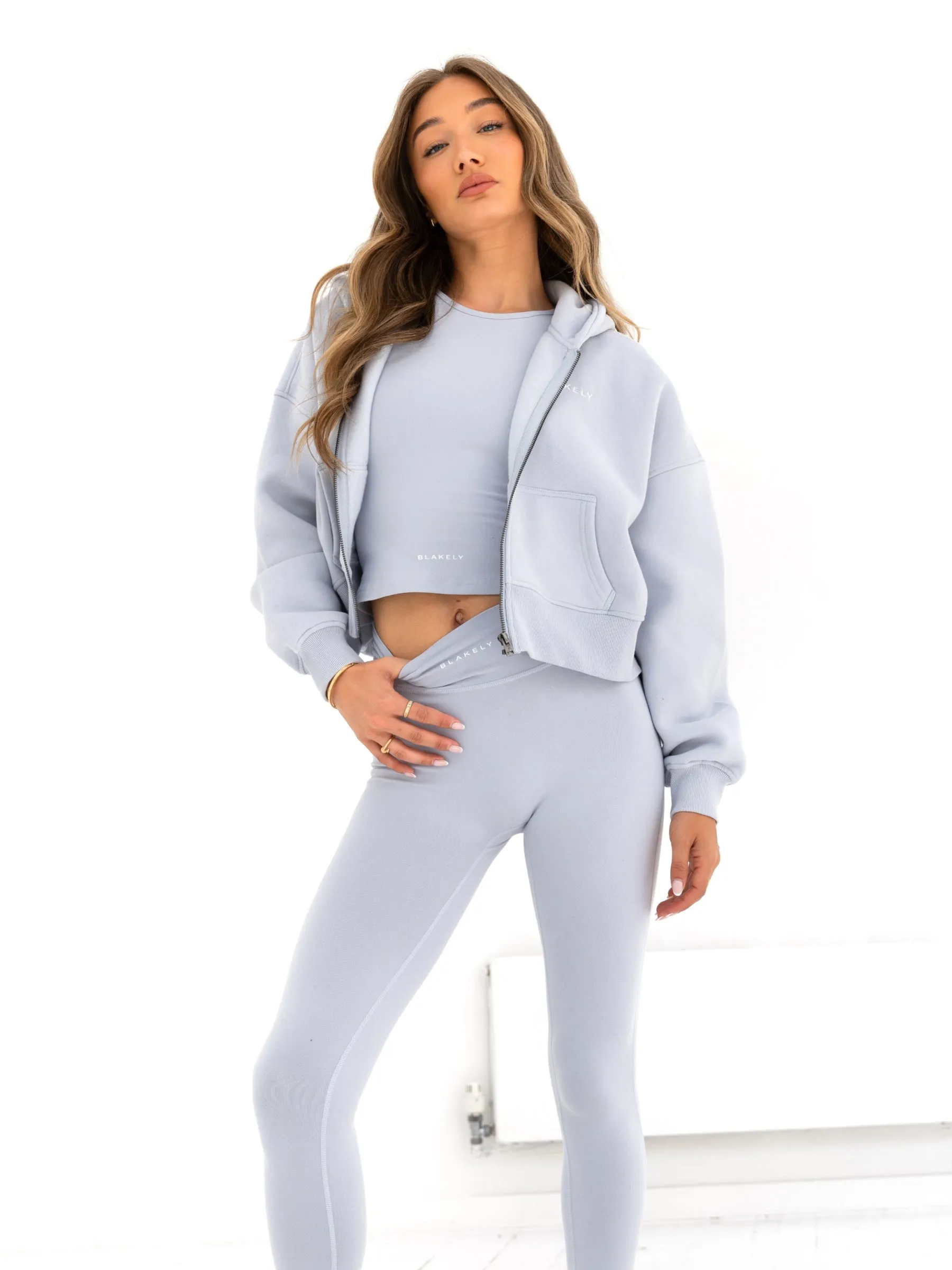 Soft and Supportive Ultimate Soft Lifestyle Leggings - Pale Blue