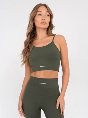 Invisible stitching Ultimate Sculpt Bra - Khaki Green