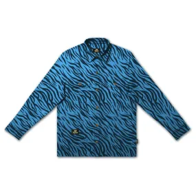TIGRRRR blue Microfiber Blend