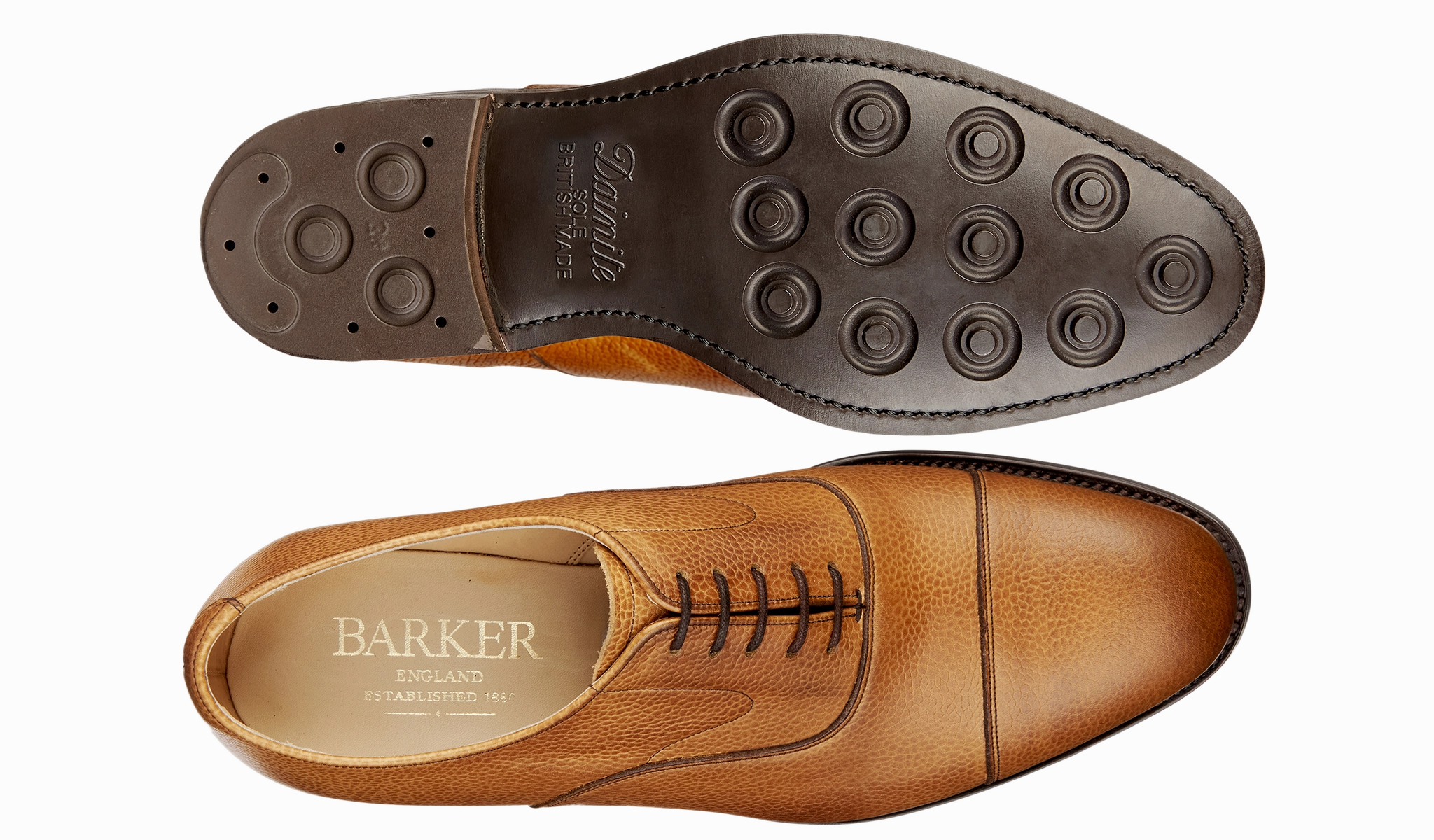Slim Profile Daily Commute Ceremony Oxfords Malvern 2 - Cedar Grain