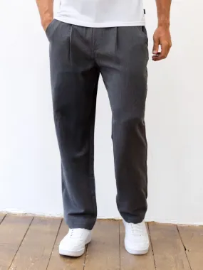 Preston Trousers - Grey Urban Explorer Picnic Style Fashion Lover Versatile