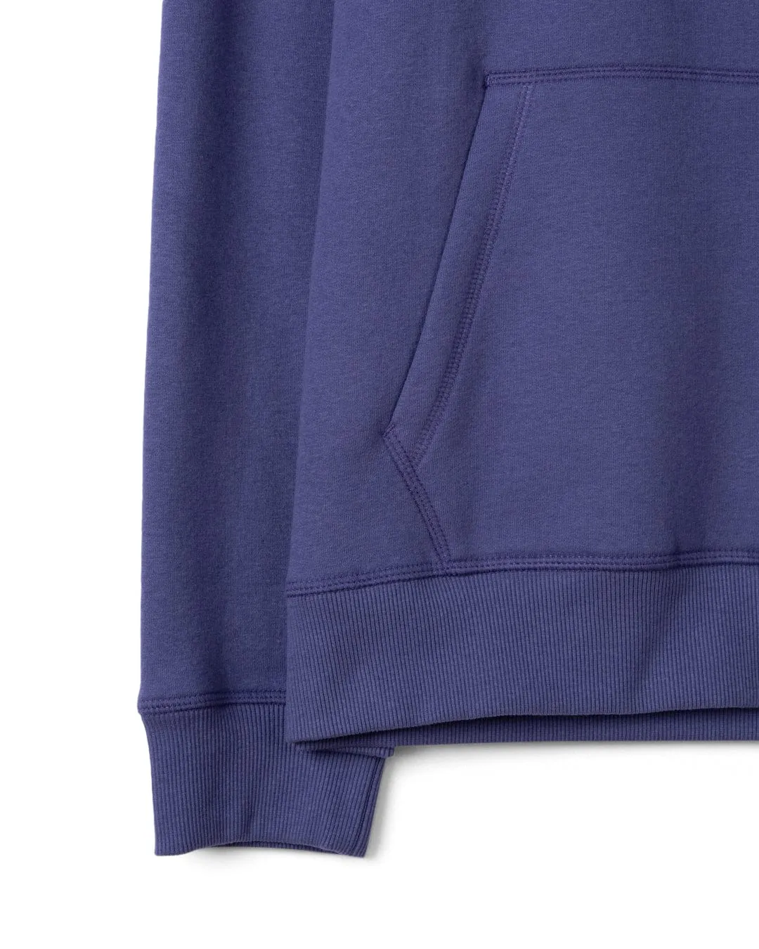 Uplands - Mens Pop Hoodie - Purple Minimal Design