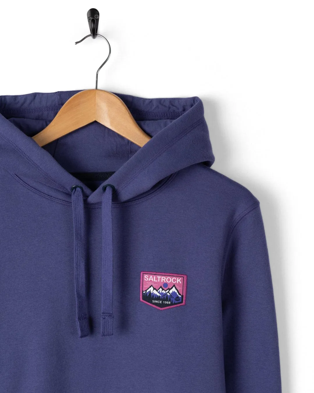 Casual Chic Knit Flexible Comfort Uplands - Mens Pop Hoodie - Purple