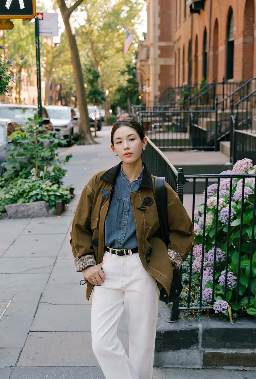 Bryce Cotton Barn Jacket - Olive Brown Adaptive Layering System
